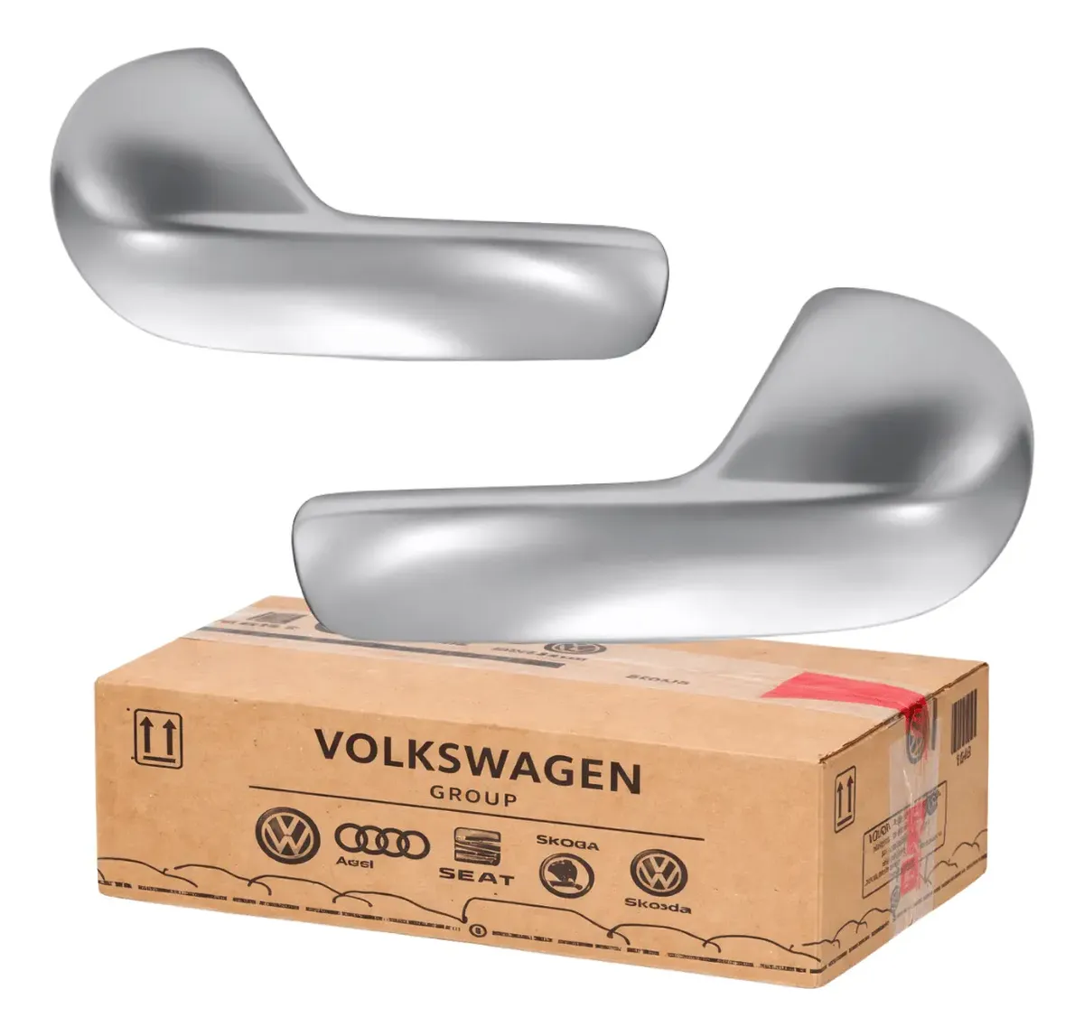 Par de manijas interiores de apertura VW Gol Saveiro Voyage G5 G6 G7