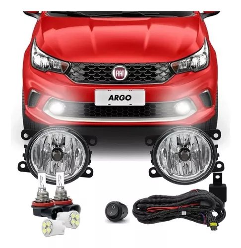 Kit de faros antiniebla Fiat Argo 2017 hasta 2021 con regalo