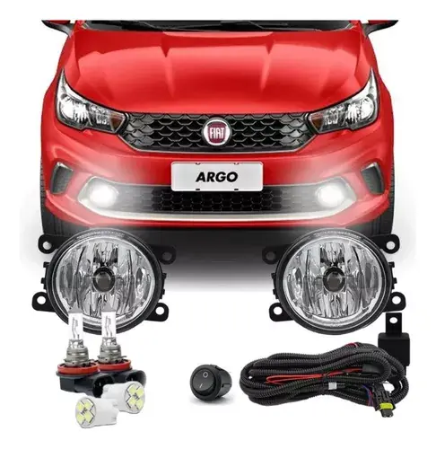 Kit de faros antiniebla Fiat Argo 2017 hasta 2021 con regalo