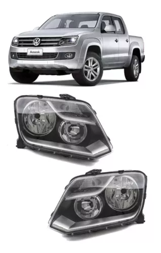 Par De Faros Vw Amarok  Ajuste Manual