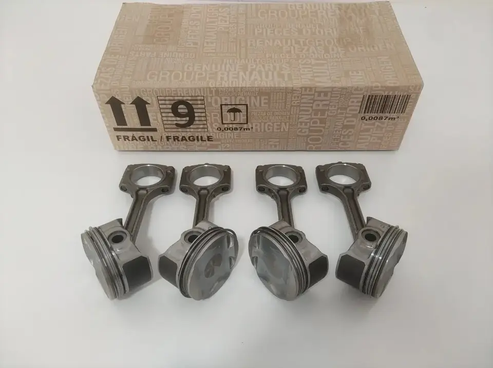 Juego De Pistones De Biela Renault motor 1.6 16v H4m 2015/ 2022 Original
