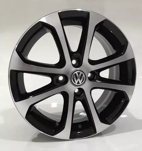 Llantas vw Aro 13 4x100 (juego) + Boquillas Diamond Black