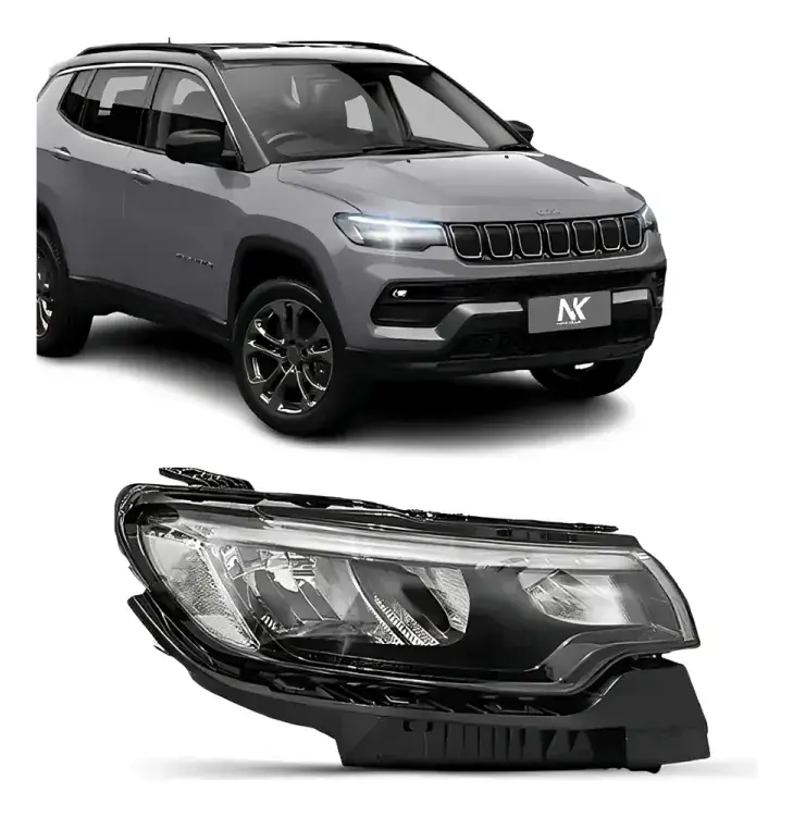 Farol delantero LED completo para Compass 2022, 2023 a 2026 (lado derecho)