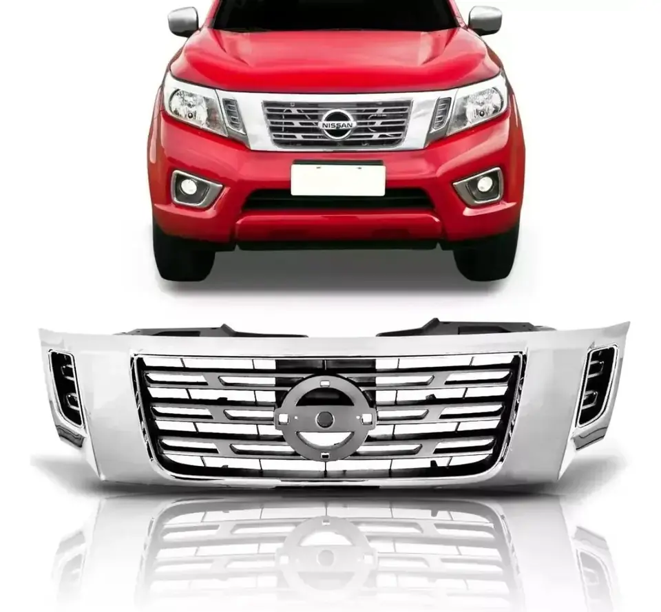 Careta / Parrilla Delantera Cromada Nissan Frontier (2016 a 2020)