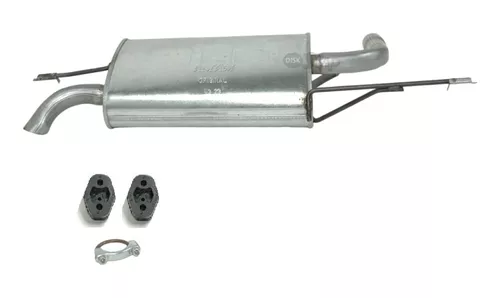 kit Silenciador Trasero Ecosport 4x2 - 2008 2009 2010 2011 2012