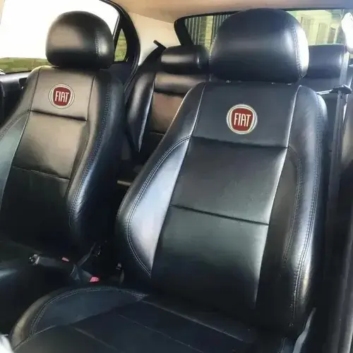 Fundas de asiento de cuero de grado automotriz al 100 % para Strada de doble cabina