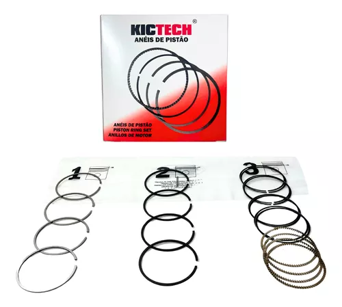 Juego Anillos Std Gol 1.0 8v/16v At/Power/Ea111 1997 A 2007