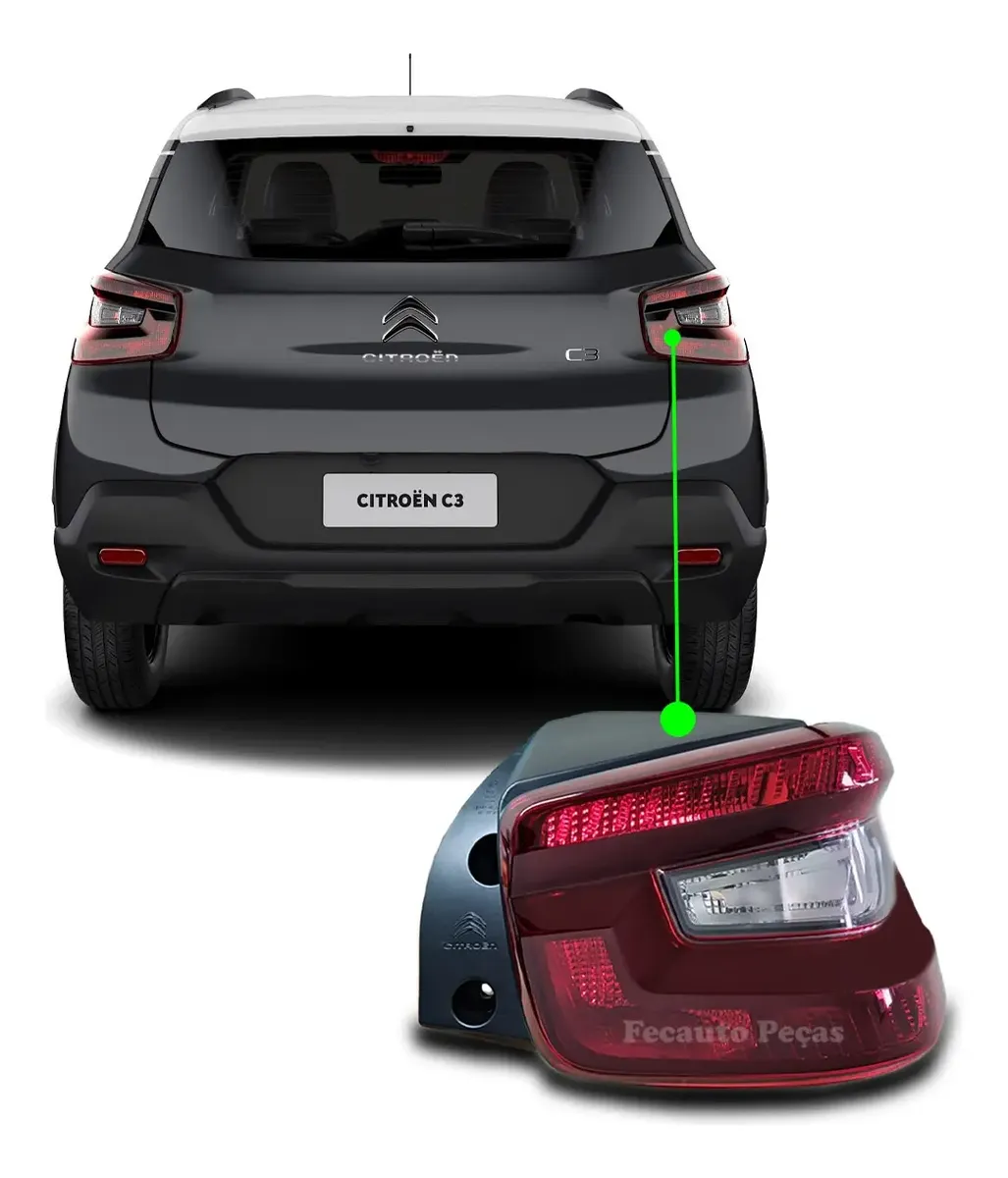 Faro  original para Citroën C3 Live Pack (2022-2025)