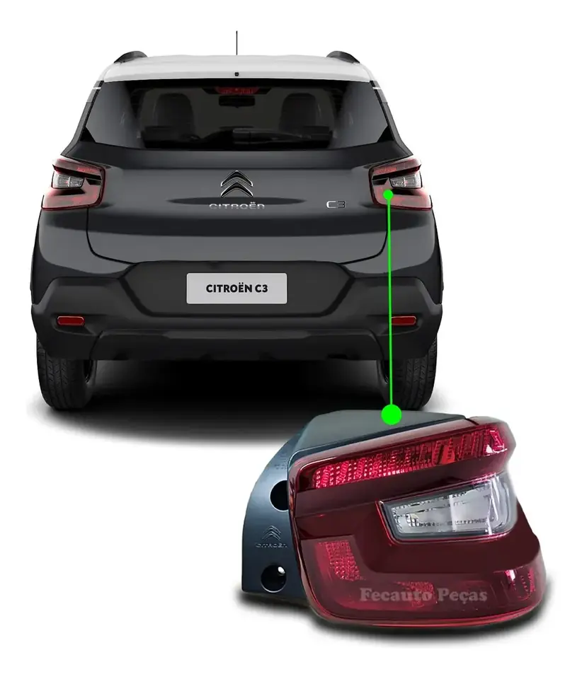 Faro  original para Citroën C3 Live Pack (2022-2025)