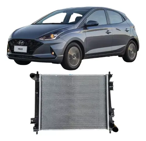 Radiador Hyundai Hb20 2020 2021 2022 1.0