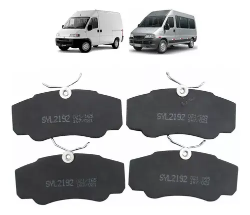Pastilla De Freno Trasero Fiat Ducato 2.8 2004 9949407