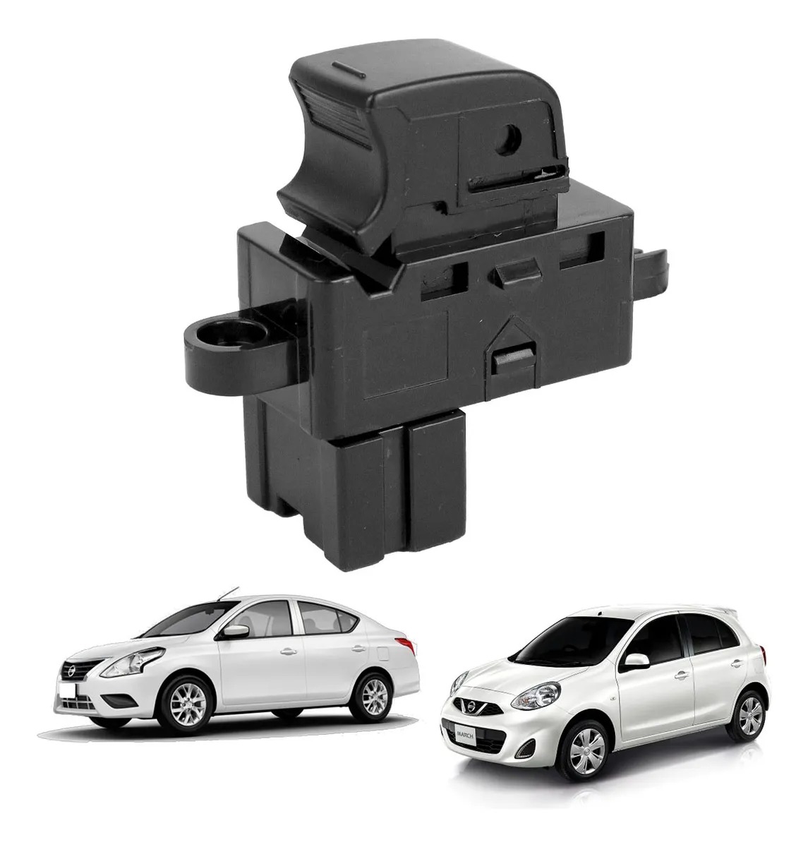 Botón vidrio eléctrico  Nissan Tiida Versa March 2011 2012 13 14 A 2019
