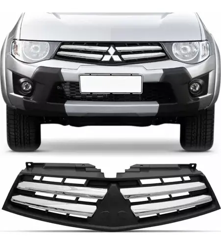 L200 Triton Hls 2012 2013  Parrilla cromada
