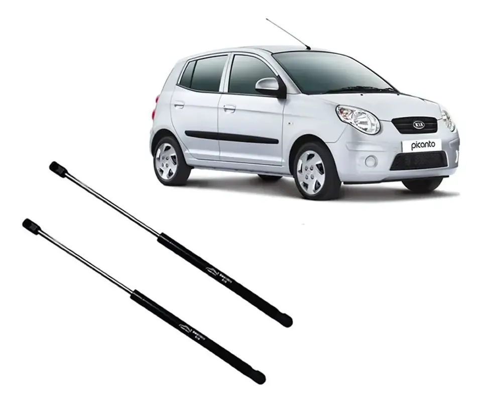 Par Amortecedor De Mala Tampa Traseira Picanto 2006 A 2017