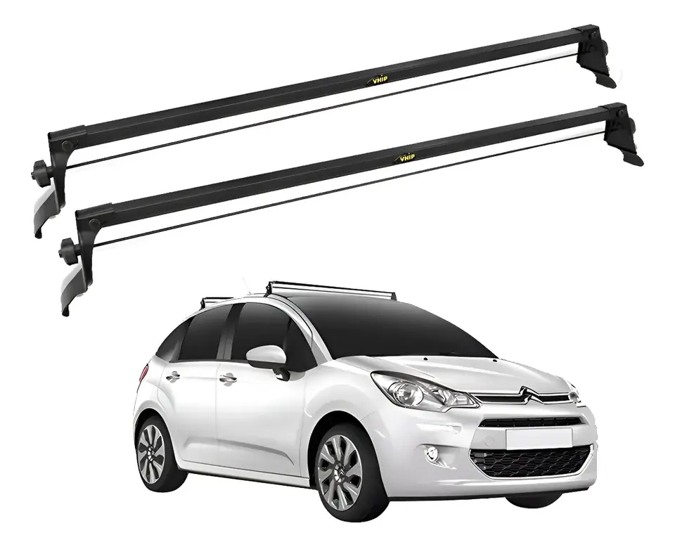 Portaequipaje  para Citroën C3 2017 2018 2019 2020 2021 Negra