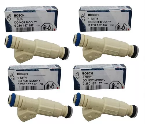 Kit 04 Inyector Honda Hrv 1.8 Flex 2019 Original Bosch