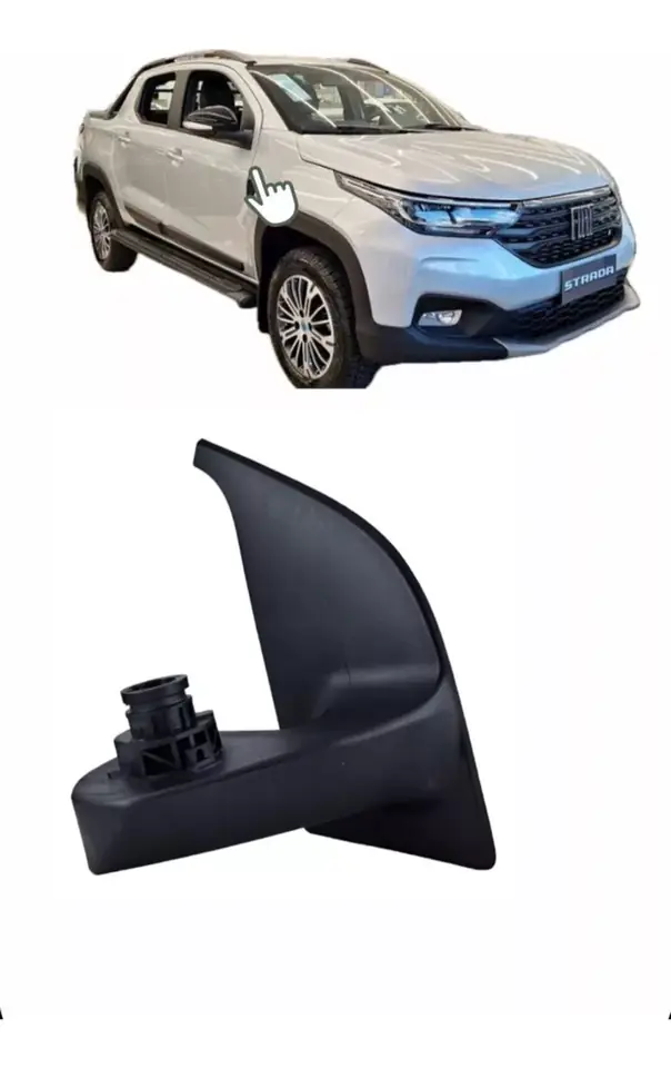 Pie Base de Retrovisor Externo para Fiat Strada 2020-2025