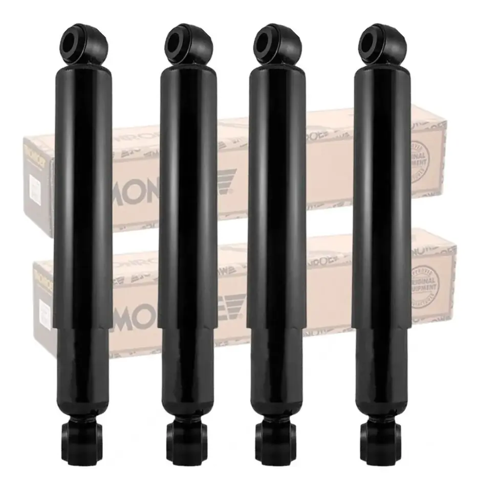 Kit 4 Amortiguadores Traseros Delanteros Jeep Willys Con Casquillos