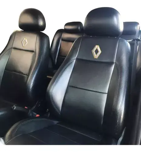 Fundas de asiento de cuero Renault Maqueta de coche 100%