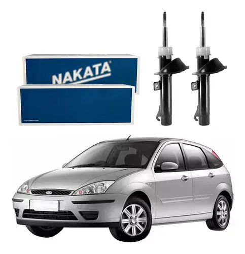Par de Amortecedores Dianteiro Ford Focus 1.8 2001/2006