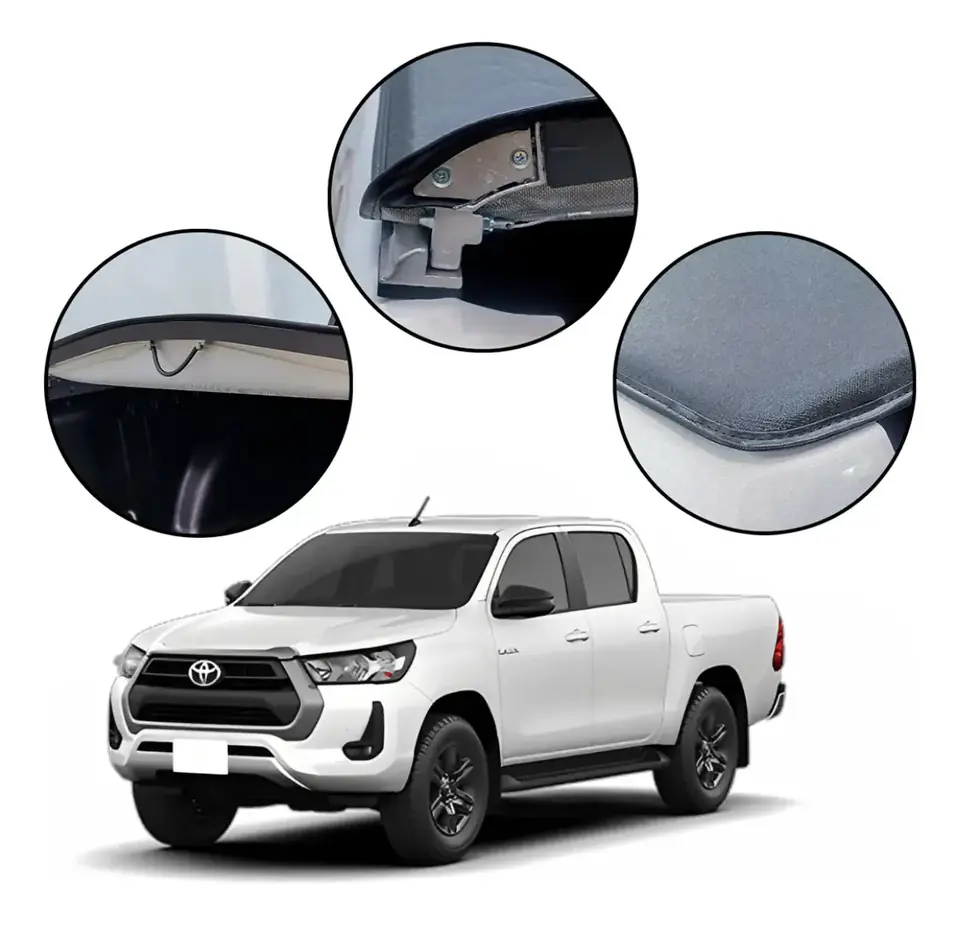 Capota Marítima para Toyota Hilux Cabina Doble (2016 a 2025)