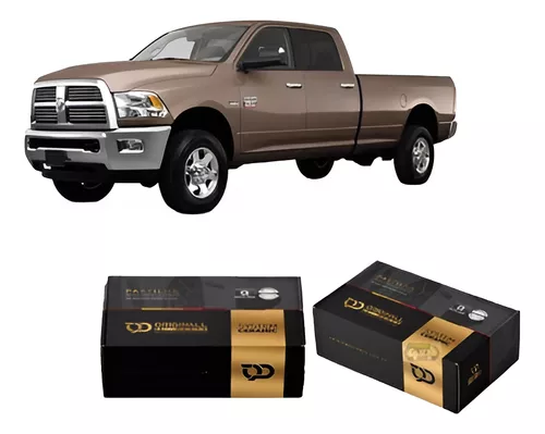 Kit pastillas de freno Delanteras y Traseras Dodge Ram 2500 3500 2019 a 2021