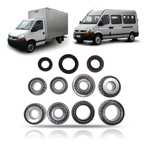 Retenedor Rodamiento (kit) Pf6 Master 2.3 2.5 2010 2011 2012