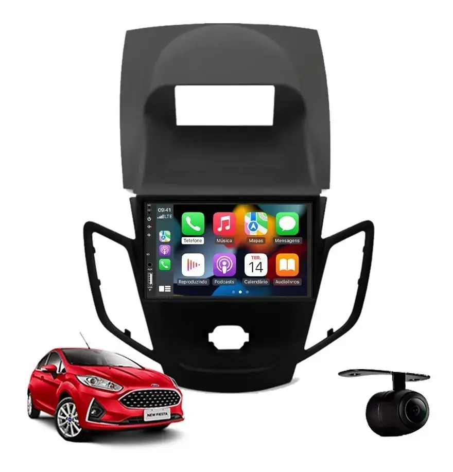 Central Multimedia Apple Carplay Ford Nuevo Fiesta 2017 2018