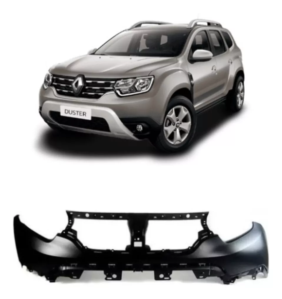 Parachoques Delantero Renault Duster 2021 Al 2025 Pintura Lisa
