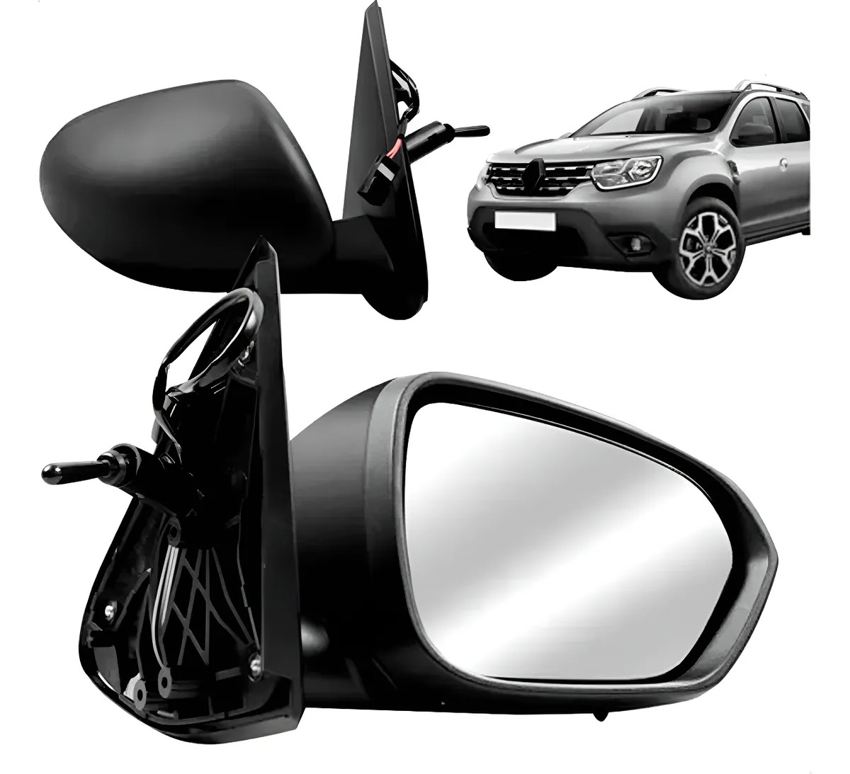 Retrovisor Duster 2020 2021 2022 2023 2024 Control Interno