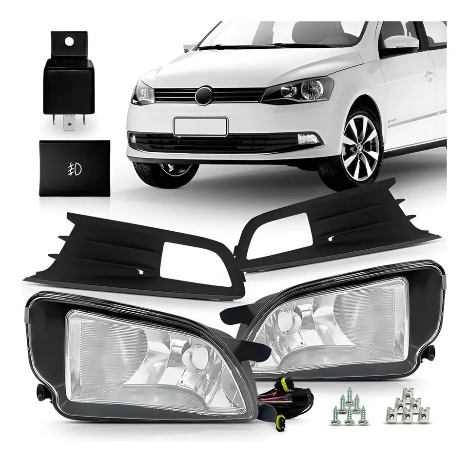 Kit de faros antiniebla para Gol G6 (2012–2016) – Modelo estilo original BT