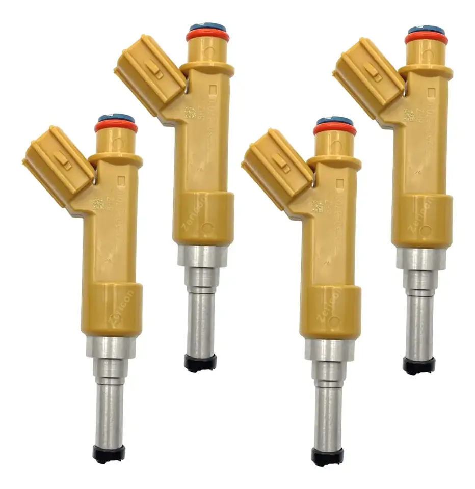 4 inyectores de combustible 23250-37010 para Toyota Corolla