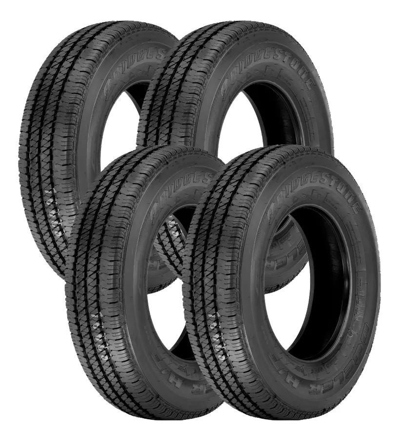 Juego de 4 neumáticos Bridgestone 265/60r18 110h Dueler H/t 684 Ii