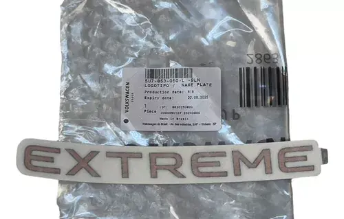Emblema Extremo Vw Saveiro 2024 Original 5u7853050l9ln