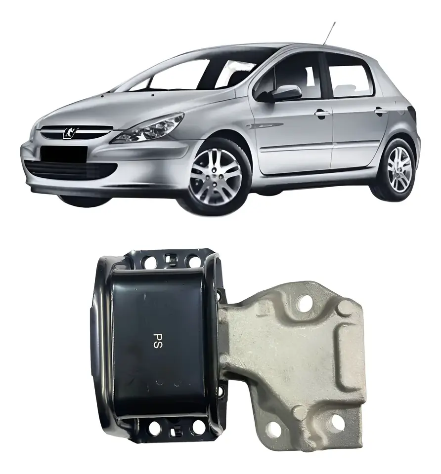 Soporte de motor derecho para Peugeot 307 1.6 2008 2009 2010 2011