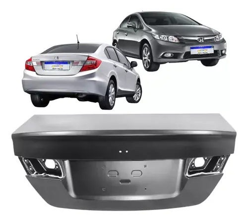 Tapa Trasera Honda Civic 2012 2013 2014 2015 2016 Nuevo