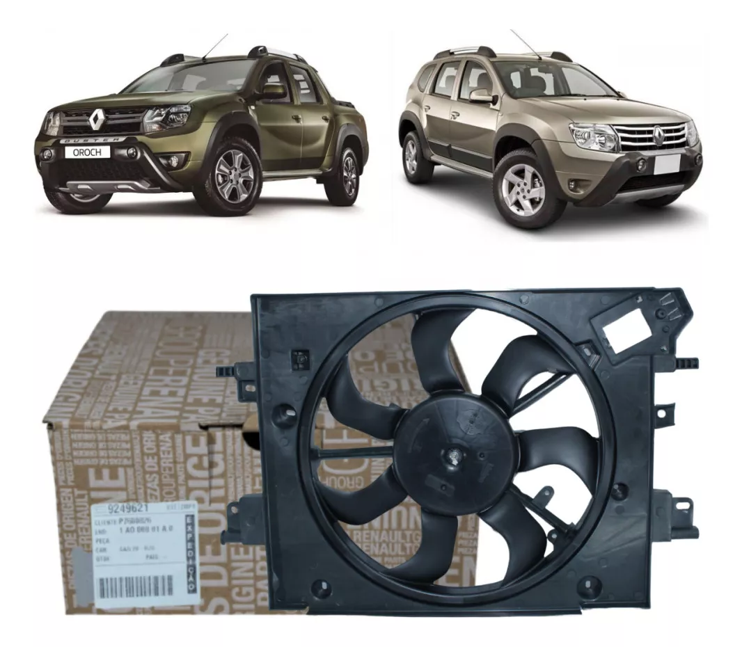 Nuevo Ventilador electrico Renault Duster Oroch Original