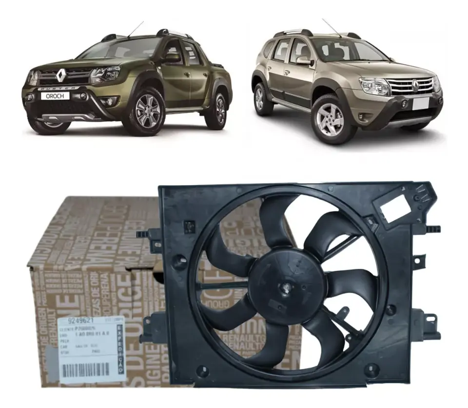 Nuevo Ventilador electrico Renault Duster Oroch Original