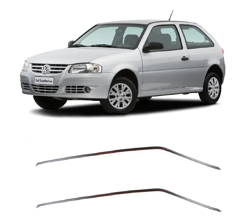 Kit completo de molduras de techo Gol G2 G3 G4 2 puertas Original Vw