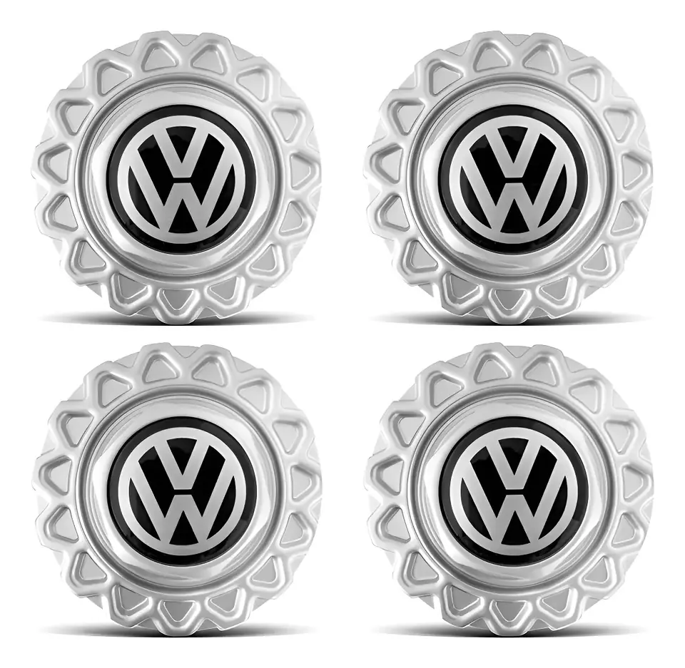 Jogo 4 Tazas Centro Rueda Vw Volkswagen Bbs Santana