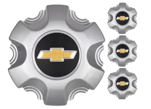 Juego de 4 tapas centrales para ruedas de Chevrolet GM S10