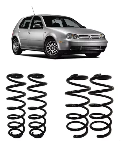 Juego De Muelles Vw Golf Bora Audi A3 2002 Nuevo