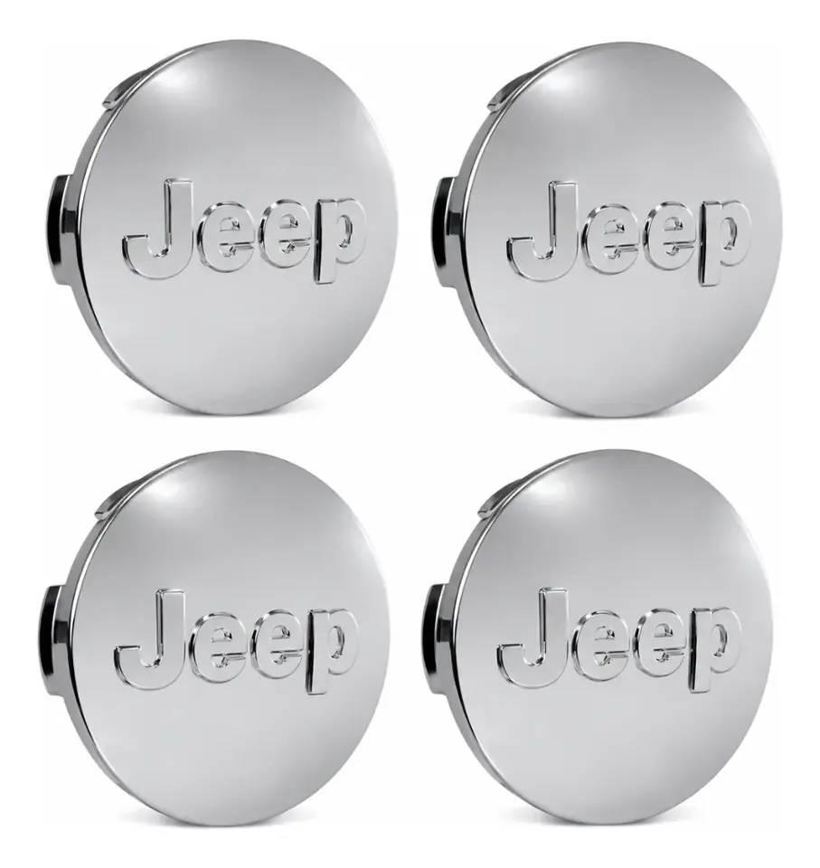 Kit de 4 tapas centrales para ruedas de Jeep Renegade Compass Commander