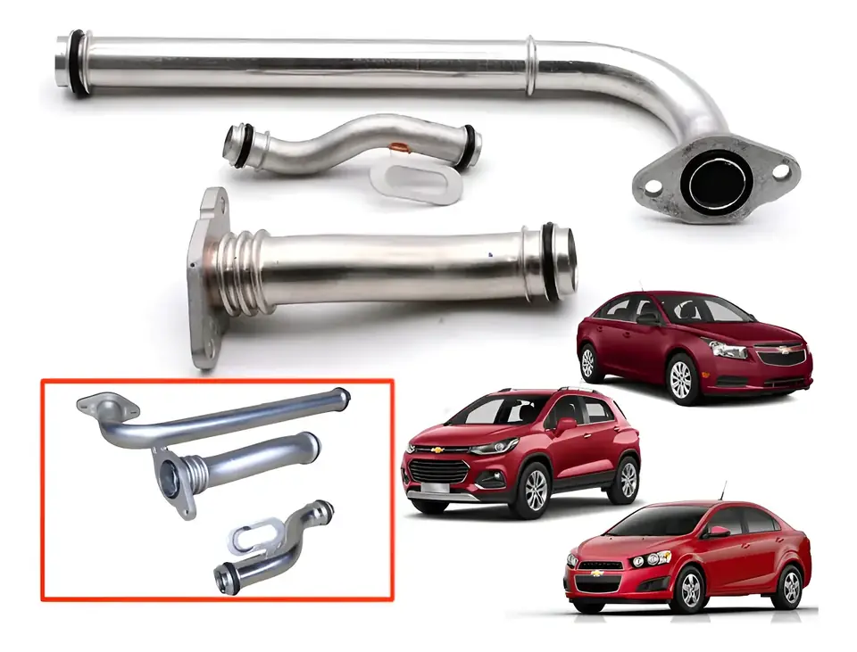 Kit Tubo/Caño Enfriador de Aceite de Motor para Chevrolet Cruze, Sonic y Tracker