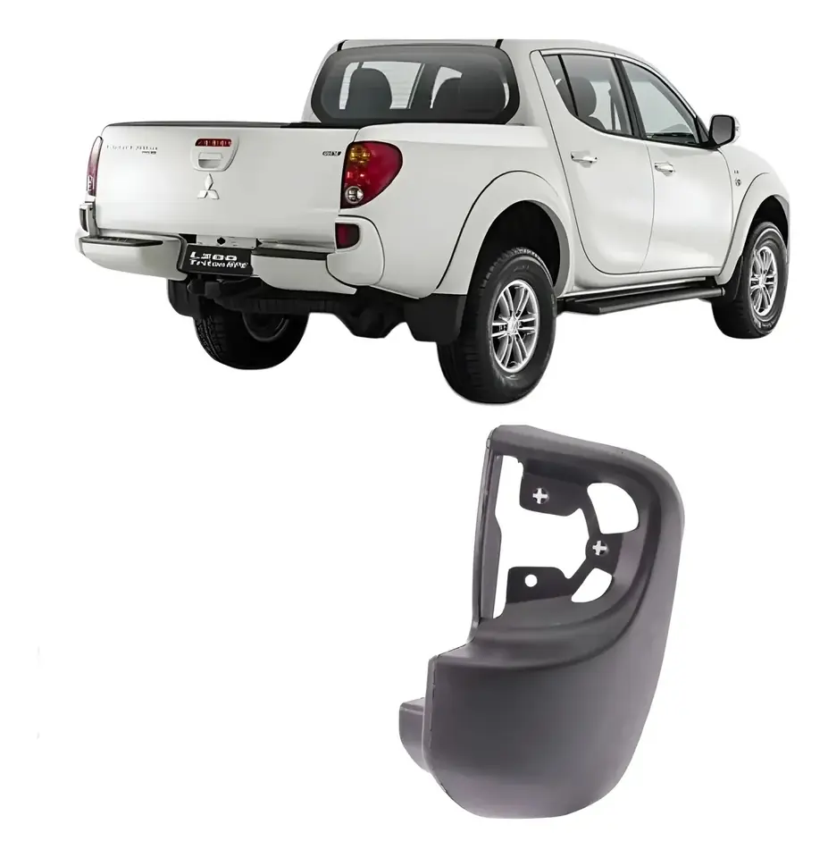 Cantonera de Paragolpes Trasero Mitsubishi L200 Triton 2008 a 2016 – Plástica (Unidad)