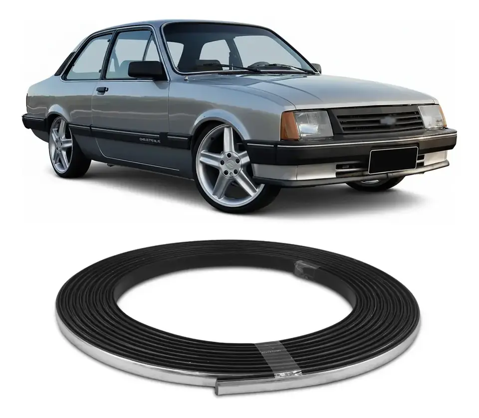Kit de molduras cromadas para la luneta trasera de Chevette y Monza