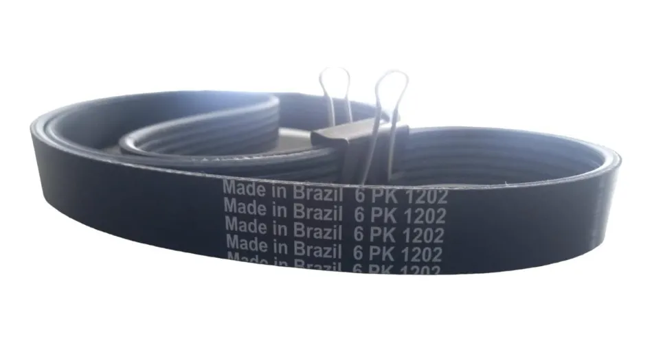 Correa de alternador Poly-v 6pk1202 elástica