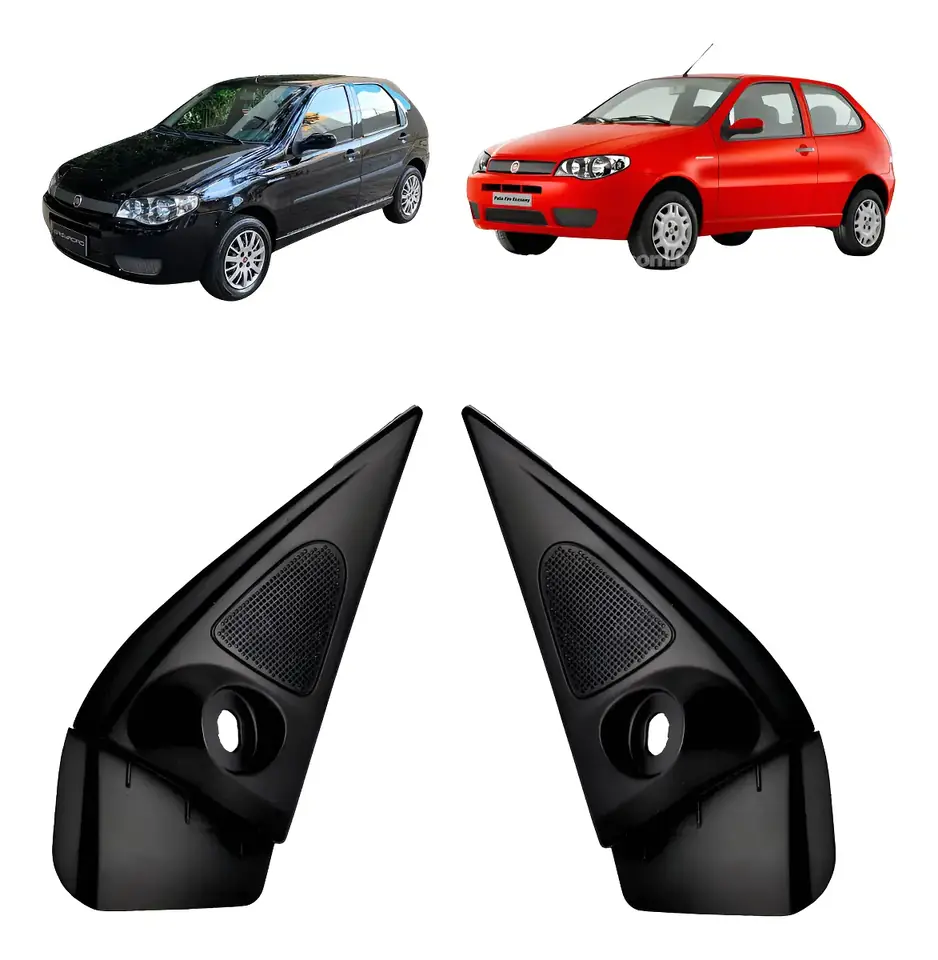 par moldura interior retrovisor palio 4p 2005/2015 con orificio