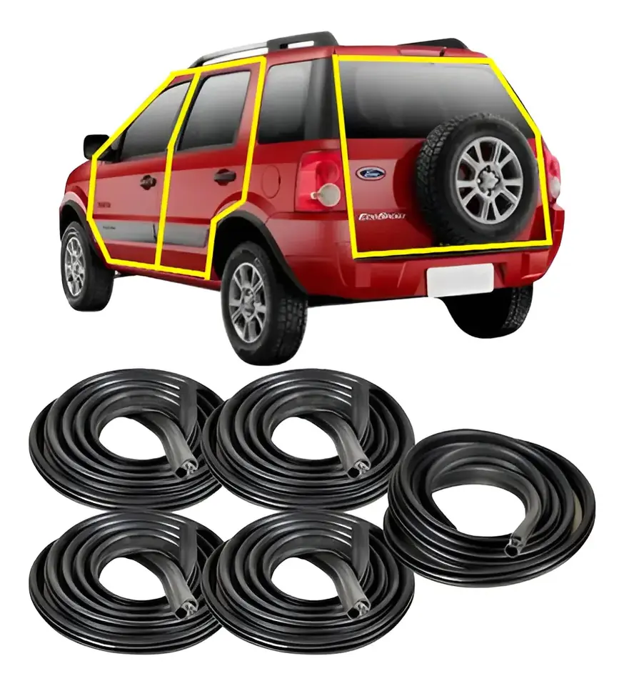 Kit de burletes para puertas y maletero de Ford EcoSport (hasta 2012)