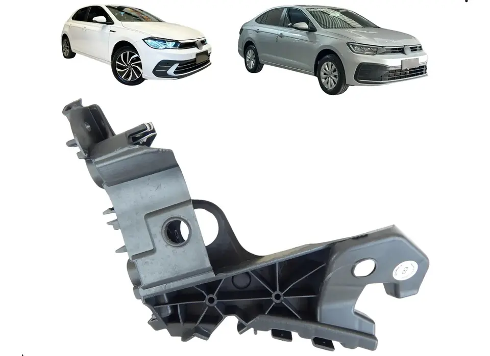Guía paragolpes  delantero Polo Virtus 1.0 Tsi 2023 2024 Derecho